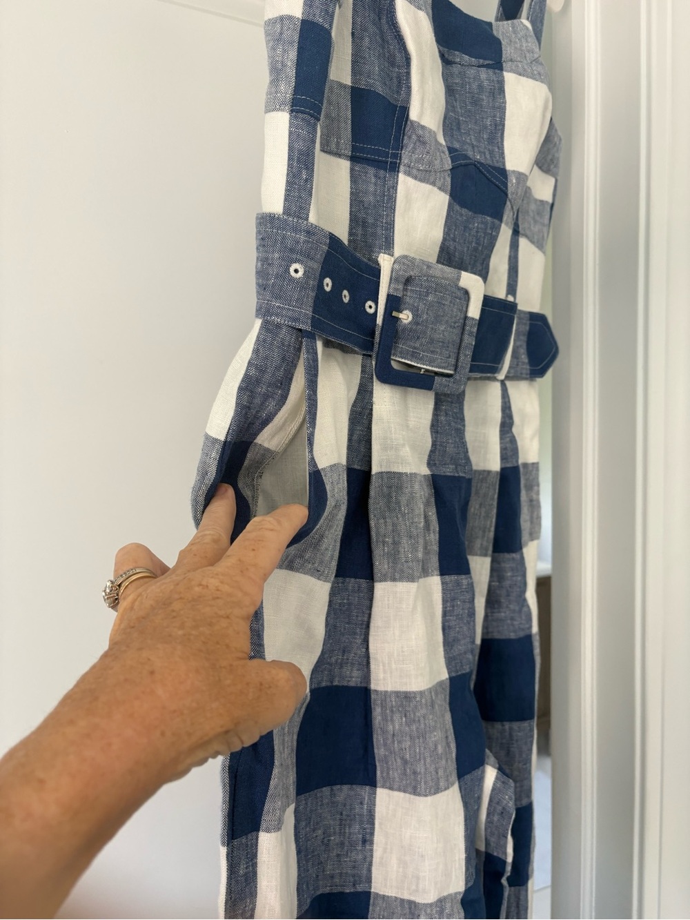 Boden jumpsuit NWOT US 4, Panelled Bodice Linen Jumpsuit,current D1717
Gorgeous! - Picture 8 of 15